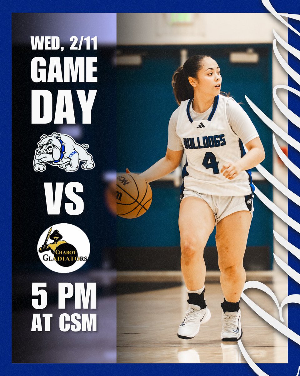 CSM_WBB's tweet photo. 📆 TODAY: February 11
🆚 @chabotwbb 
⌚️ 5:00 PM
📍 College of San Mateo
📺 CSM Basketball YouTube channel 
🎟️ Can be purchased online or at the door

#GoDogs🐶 https://t.co/TDhy20NiaN