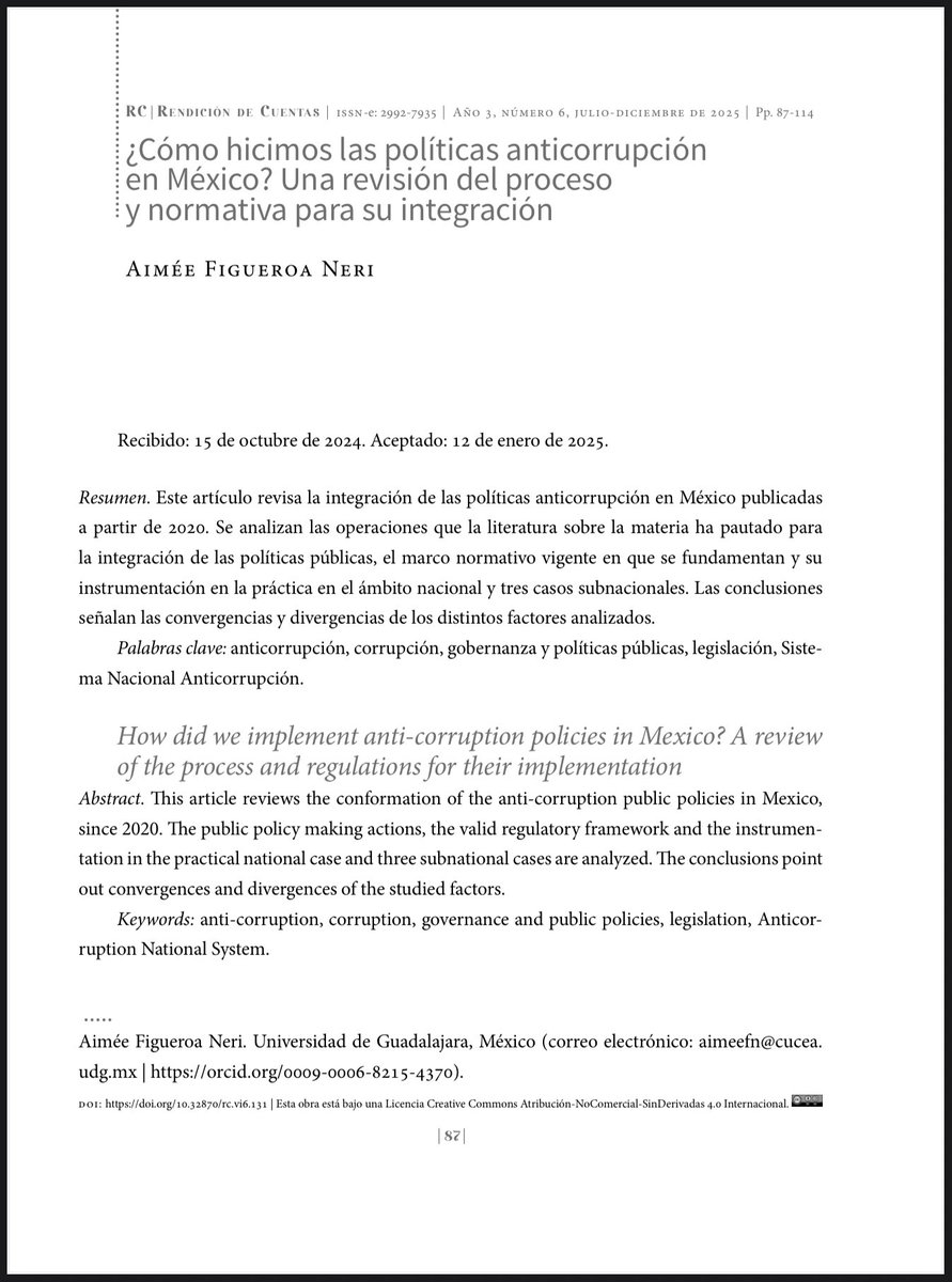 Revista RC Rendición de Cuentas tweet media