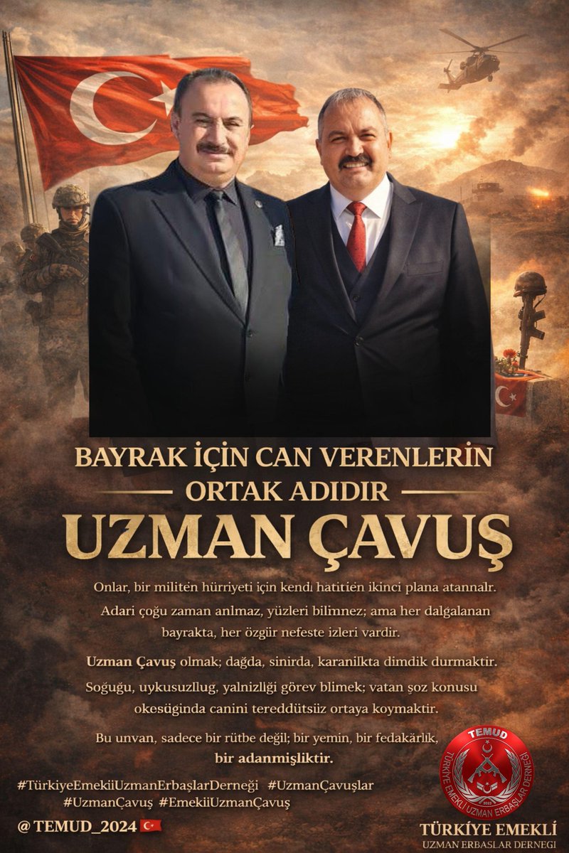 akanomer71's tweet photo. Uzman Çavuş'lar 926 sayılı Personel Kanununa geçilerek kadroya alınmayı bekliyor. 
Uzman Çavuş'lara özlük haklarını vermek bir lütuf değil mecburiyettir
#UzmanÇavuş 
#UzmanÇavuşlar 
#TürkiyeEmekliUzmanErbaşlarDerneği  
#EmekliUzmanÇavuş
@alitilkici38
@TEMUD_2024
@TBMMGenelKurulu https://t.co/HaUai6rnZp