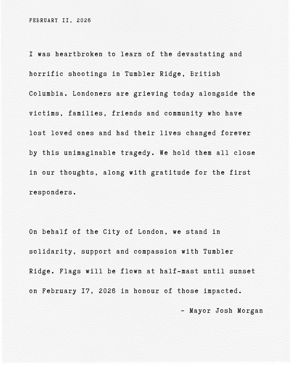 Mayor Josh Morgan tweet media