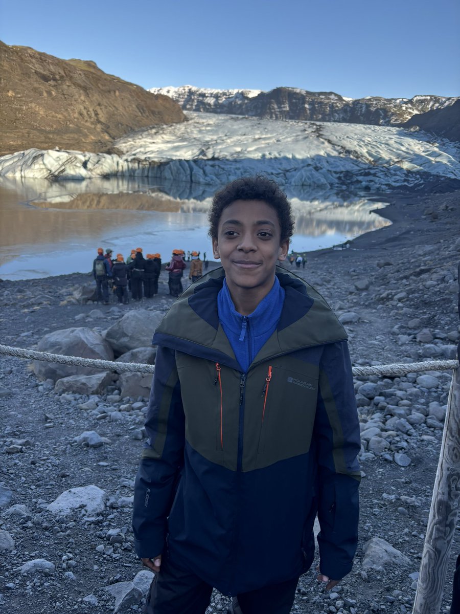 HTHAGeography's tweet photo. We’re sort the afternoon exploring the Sólheimajökull glacier https://t.co/EthpO5EUWQ
