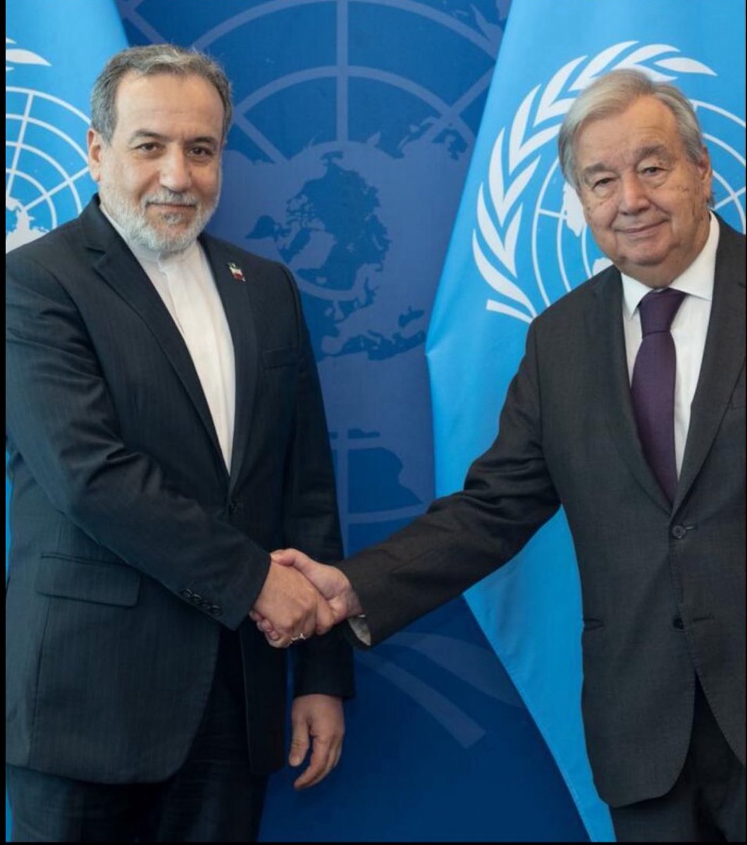 Antonio Guterres is a disgrace to human rights. In the entire history of the United Nations, no one has betrayed world peace as much as he has.
Once he justified Hamas’s crime on October 7th, now he has come to the aid of the Islamic Republic to save this collapsing regime after
