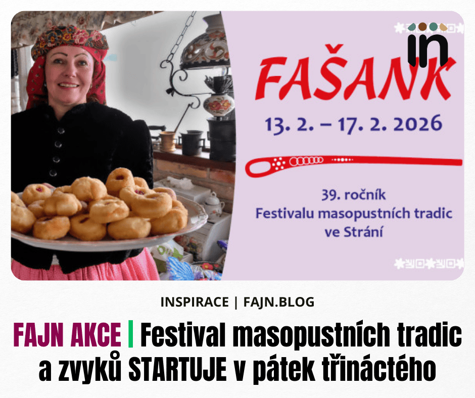chribyzdanice's tweet photo. FAŠANK JE TADY! 🎭 Ve Strání startuje 39. ročník festivalu plný tradic, jídla a tance Pod šable. Nenechte si ujít víkendovou zábavu na hranicích! 🎻🍩 #fajnblog #FasankStrani #Masopust2026
https://t.co/fVfQRN9NwN https://t.co/LC2f8HPQa3
