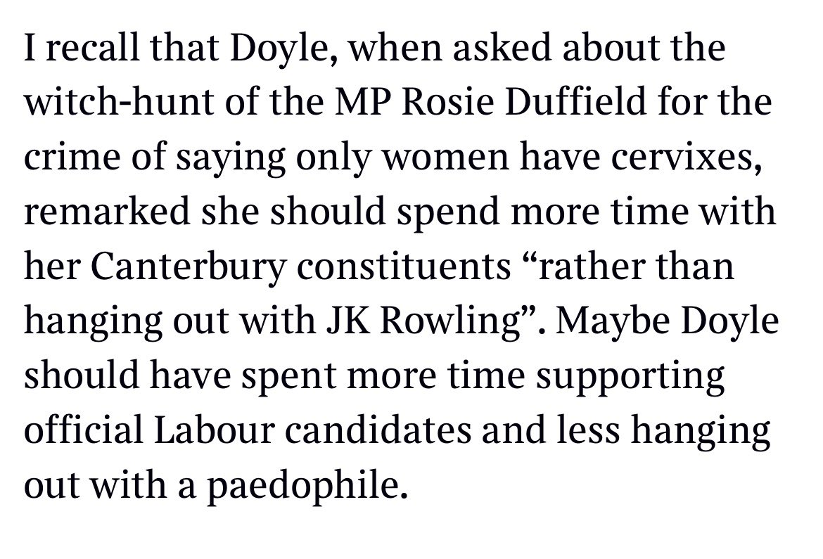 Me on “Lord” Doyle in my <a href="/thetimes/">The Times and The Sunday Times</a> notebook. 

thetimes.com/article/1870b8…