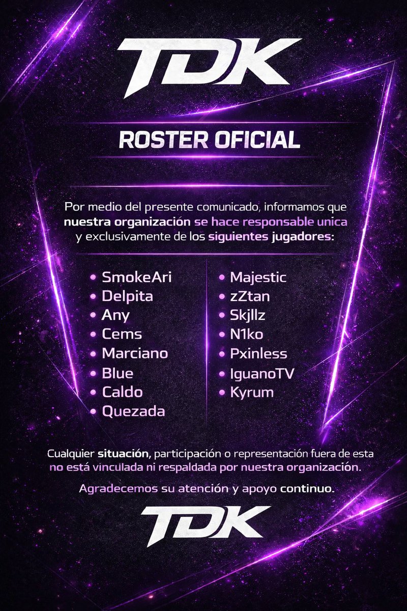 TDK GAMING tweet media