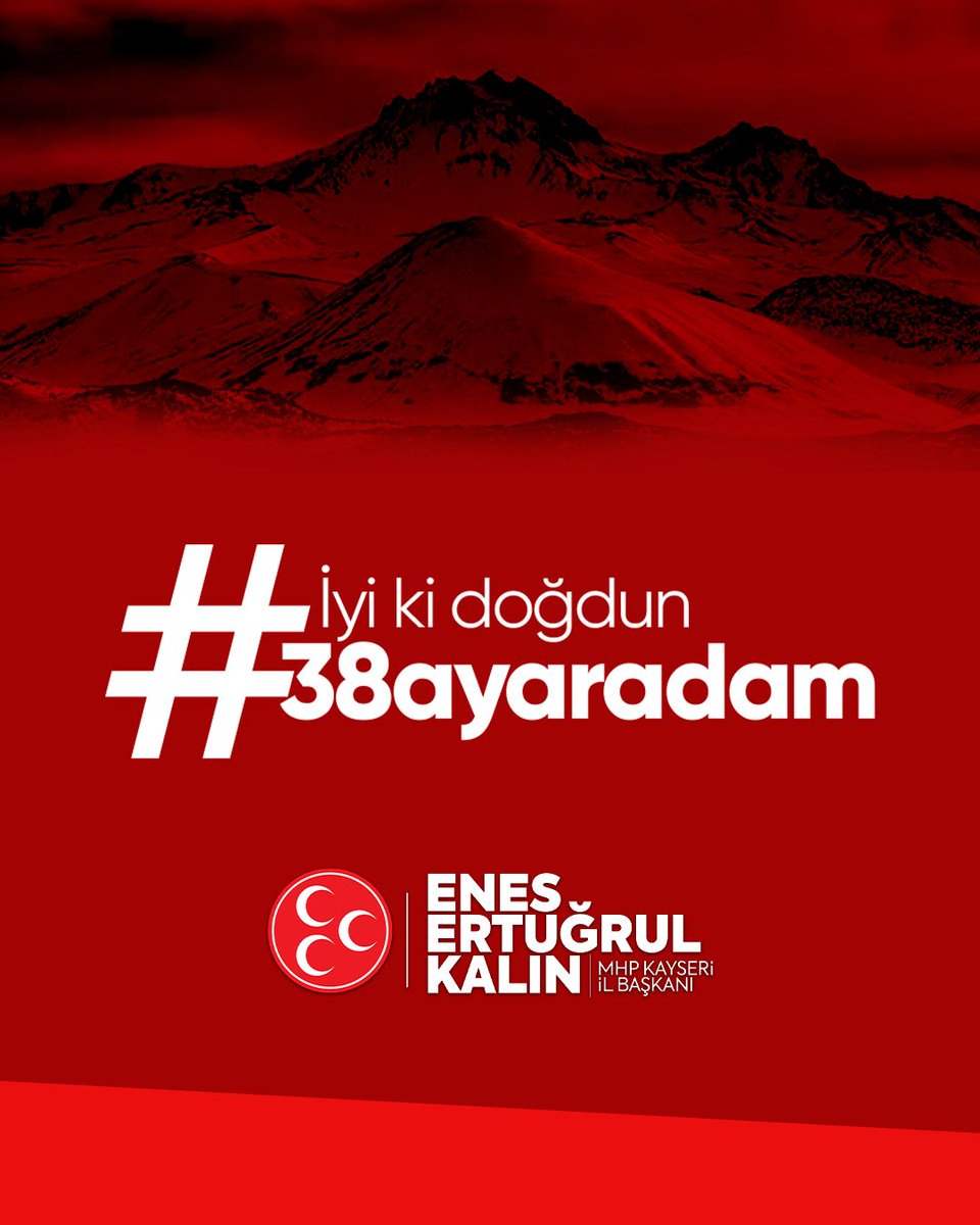 #İyiKiDoğdun38AyarAdam
İyiki doğdun Kayseri'nin gruru Sayın Valimiz 
<a href="/gokmen_cicek_/">Gökmen Çiçek</a> 
<a href="/MhpBehsatOnder/">behsatönder</a>
