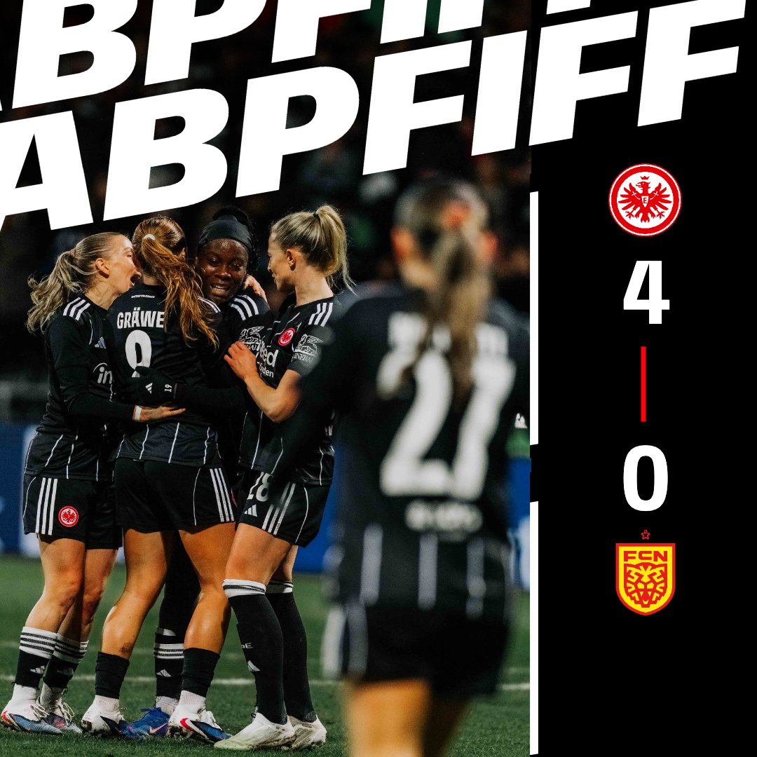 HINSPIEL FÜR UNS ENTSCHIEDEN 🥳🔥

⏰ 90+3. I #SGE I #SGEFCN 4:0