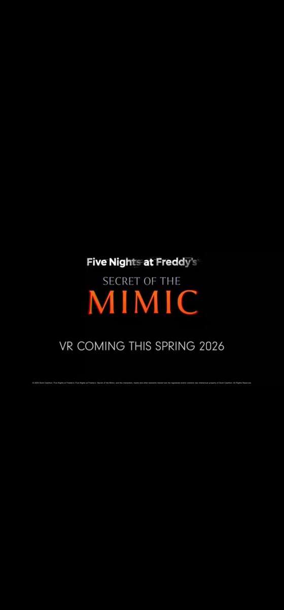GamecatTiger's tweet image. MASSIVE DAY FOR #PSVR2!!! 
FOREFRONT PSVR2 ANNOUNCEMENT

FNAF SECRET OF MIMIC VR

No mans Sky new update!!! 

And its not even State of Play yet!! These three would have made the State of Play totally worth it for PSVR2!!!