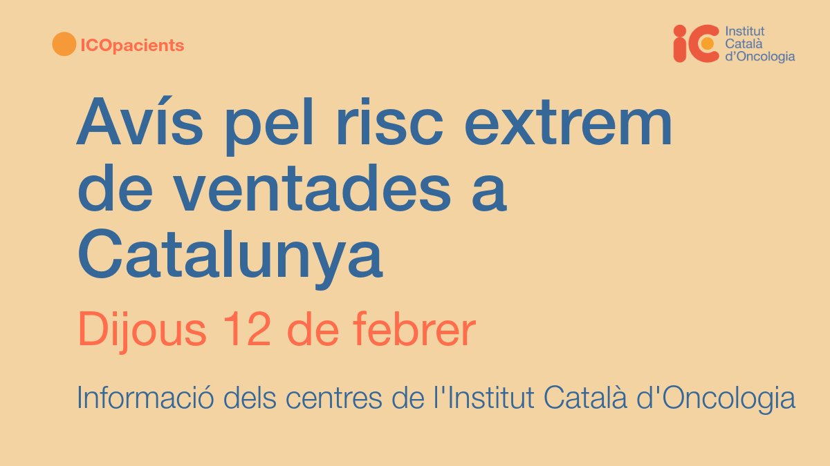 Institut Català d'Oncologia tweet media