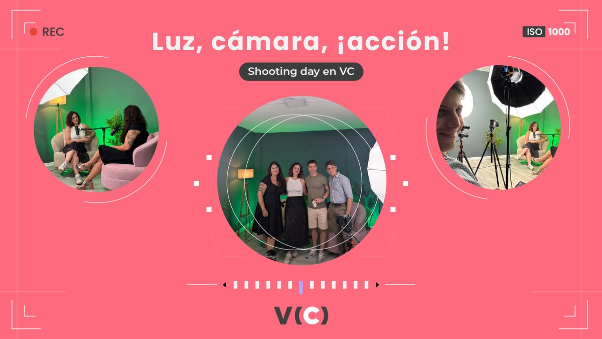 En comunicación interna y marca empleadora #SeVienenCositas

🎥 ¡Backstage de lo que fue el primer día de filmación de las charlas de CI y ME!

👏 Crack el equipo dándolo todo delante y detrás de cámara.

#VCEnAcción