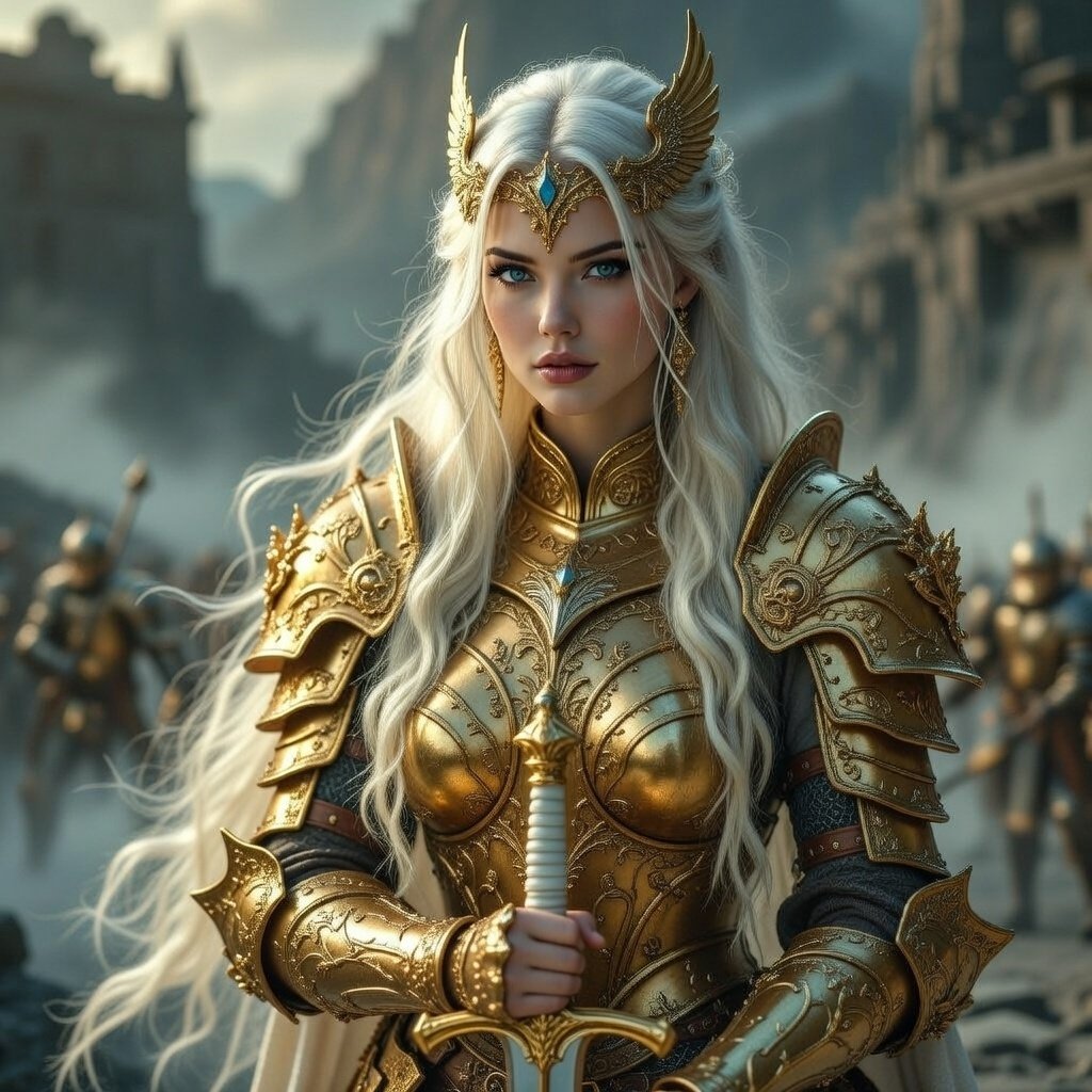 QT your female warrior