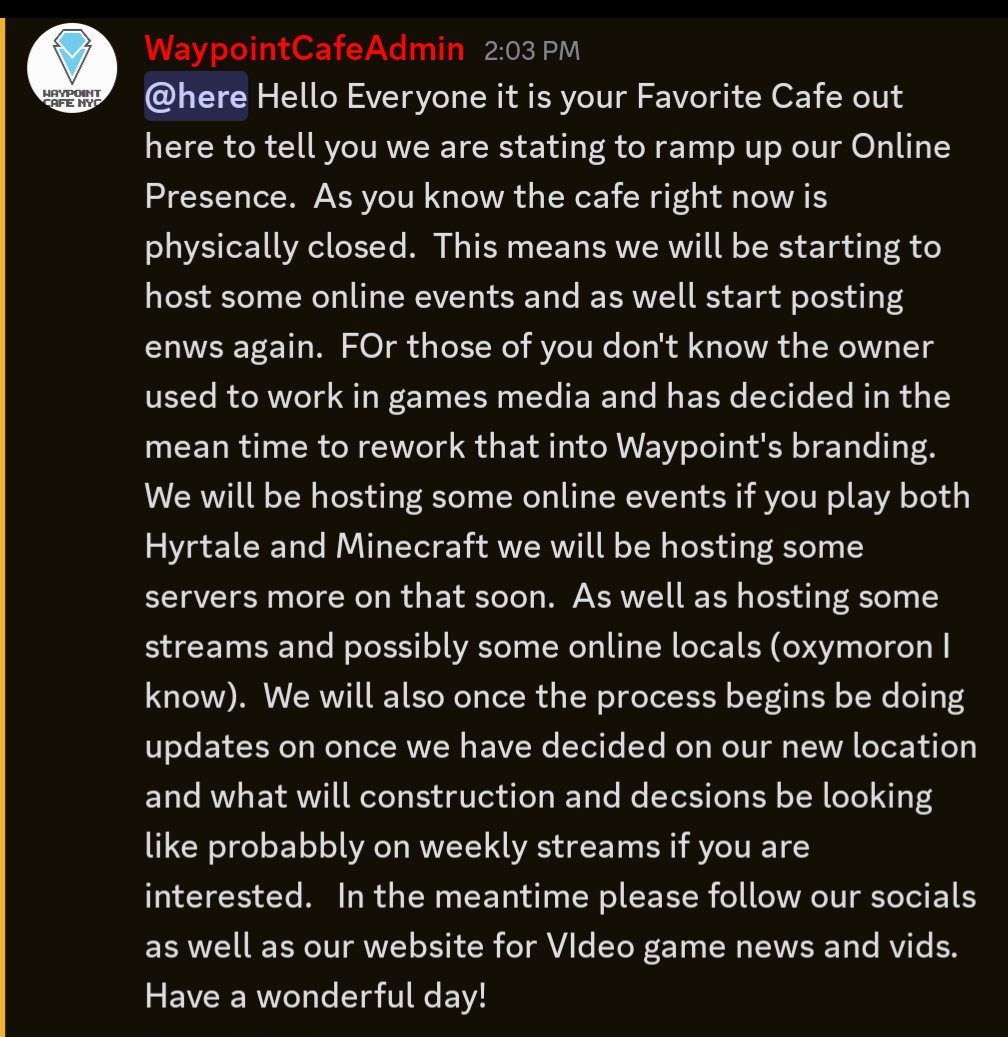 Waypoint Cafe tweet media