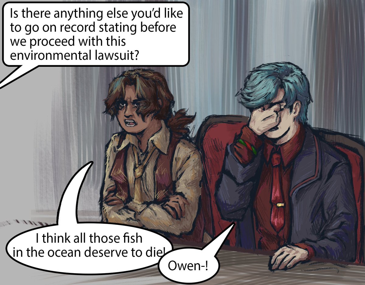 Difficult coworker #VampiresSMP #VampiresSMPfanart