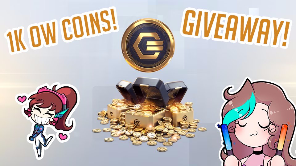 🎁 MY FIRST #OVERWATCH #GIVEAWAY ! 🎁

I'm giving away a code for 1K Overwatch coins! ✨

How to enter:

♡ Follow <a href="/Laurastar142/">⋆✧Talon Laurastar14✧⋆//⋆✧OPEN COMMISSIONS✧⋆</a> 
♡ Like + Retweet
♡ Comment which of the 5 new heroes is your favorite!

The winner will be chosen on February 16th! Good luck! 💙🧡