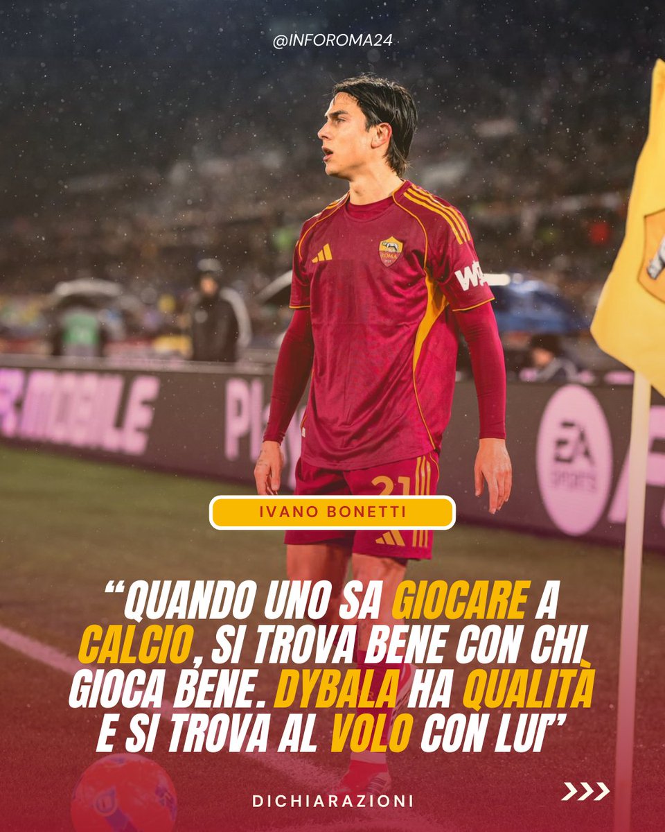 inforoma24's tweet image. 🟡🔴 Ivano #Bonetti, dirigente sportivo e allenatore di calcio, ha parlato del nuovo acquisto dell'#ASRoma: #Malen.

🔎 L'ex calciatore si è poi soffermato sul #VAR e su come influenzi negativamente le partite.

📲 RMWradio