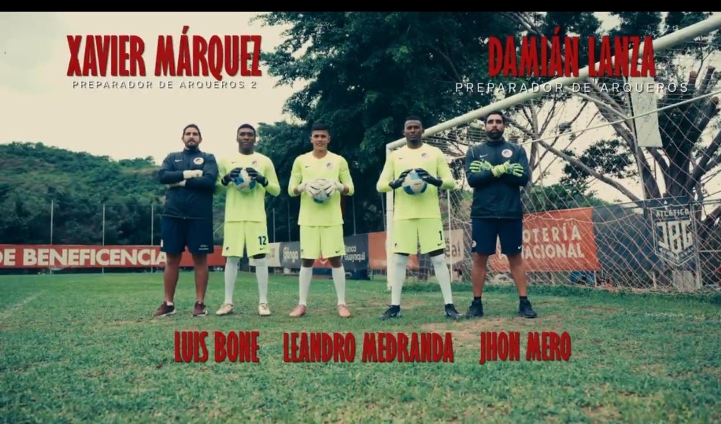 Jhon Mero 🧤 es <a href="/TecnicoUOficial/">TécnicoUniversitario</a> 
Y Damián Lanza como preparador de Arqueros; también se suman al proyecto del <a href="/AtleticoFCec/">Atlético F.C.</a> en la Serie B. #fichajesec