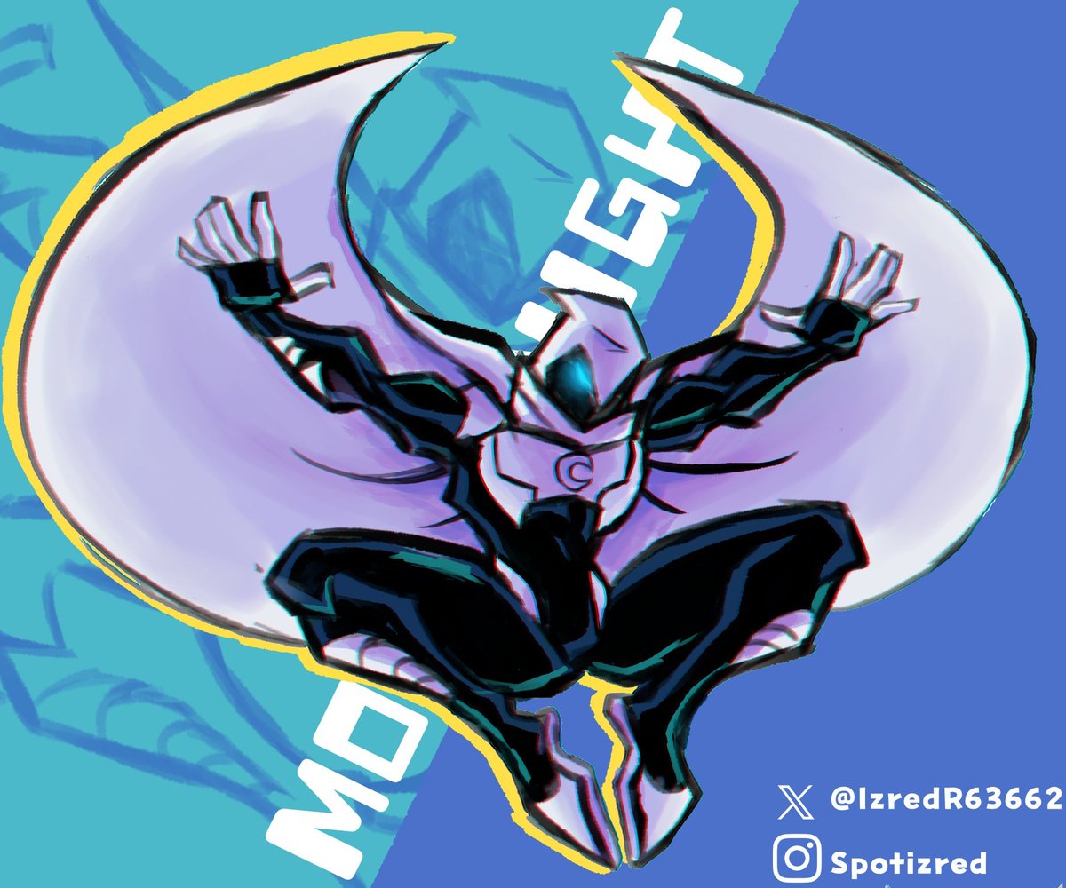 IzredR63662's tweet image. Moon Knight

#digitalart