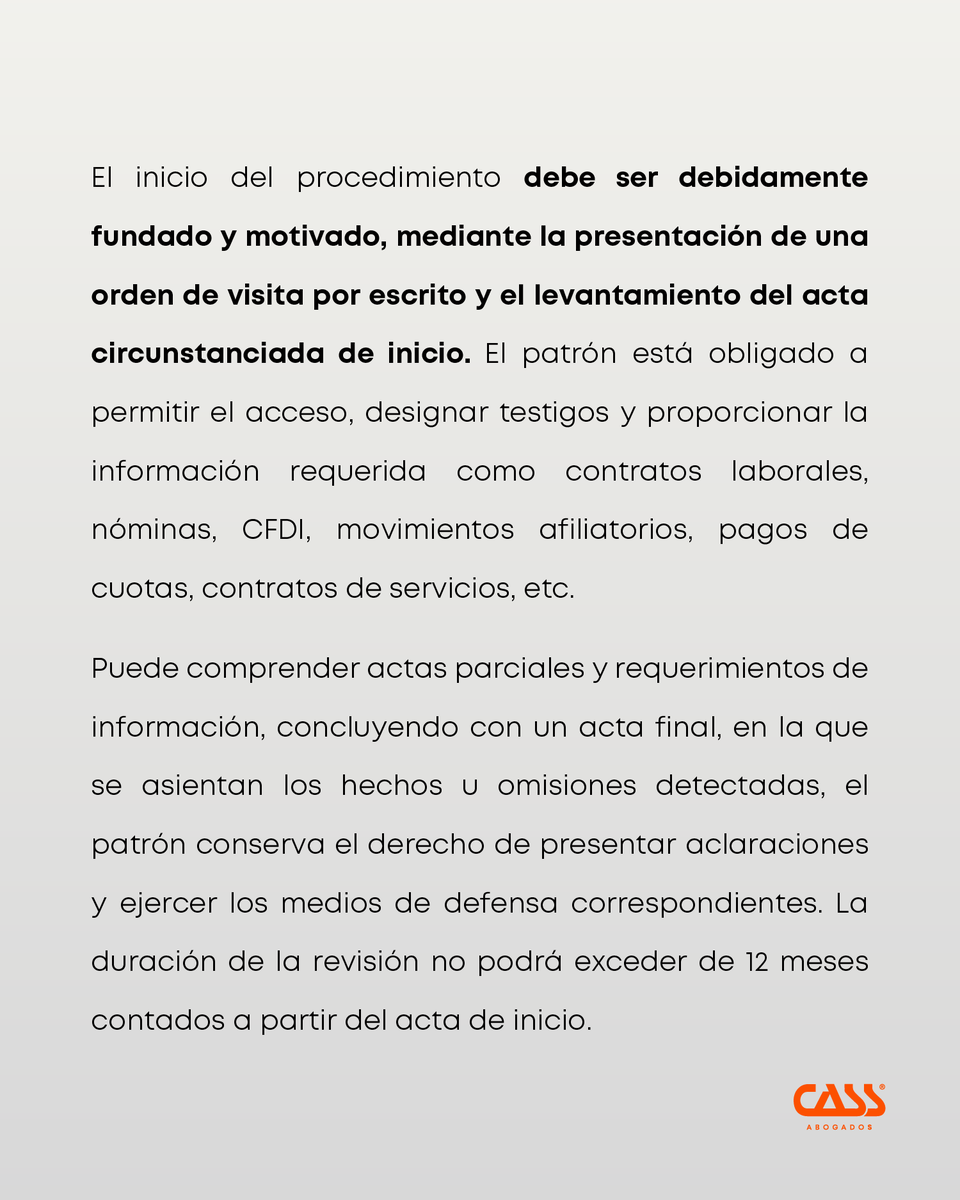 CASSabogados's tweet photo. El cumplimiento en materia de seguridad social no se improvisa. 
Una visita de la autoridad revisa procesos, documentación y decisiones tomadas desde la dirección. 
Contar con controles sólidos y una gestión preventiva reduce riesgos y fortalece las empresas. https://t.co/qmBOA8dkya
