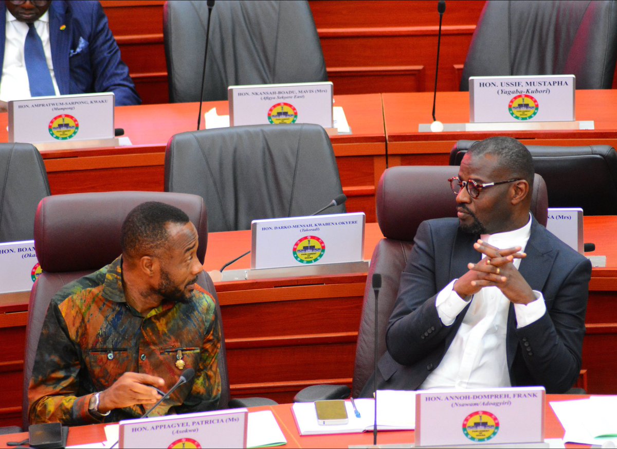 The most hardworking Chief Whip <a href="/FAnnohDompreh/">Hon. Frank Annoh-Dompreh</a> of the <a href="/House_NPP/">NPP Minority Caucus-9th Parliament</a> 🔥🔥🔥❤️

<a href="/Gen_Buhari_/">Gen. Buhari</a> <a href="/MBawumia/">Dr. Mahamudu Bawumia</a> <a href="/DashelleAdu/">Ms.NPP</a> <a href="/MsRockson/">Ms.rockson</a> <a href="/Msaniluv/">Ms.Anita</a>