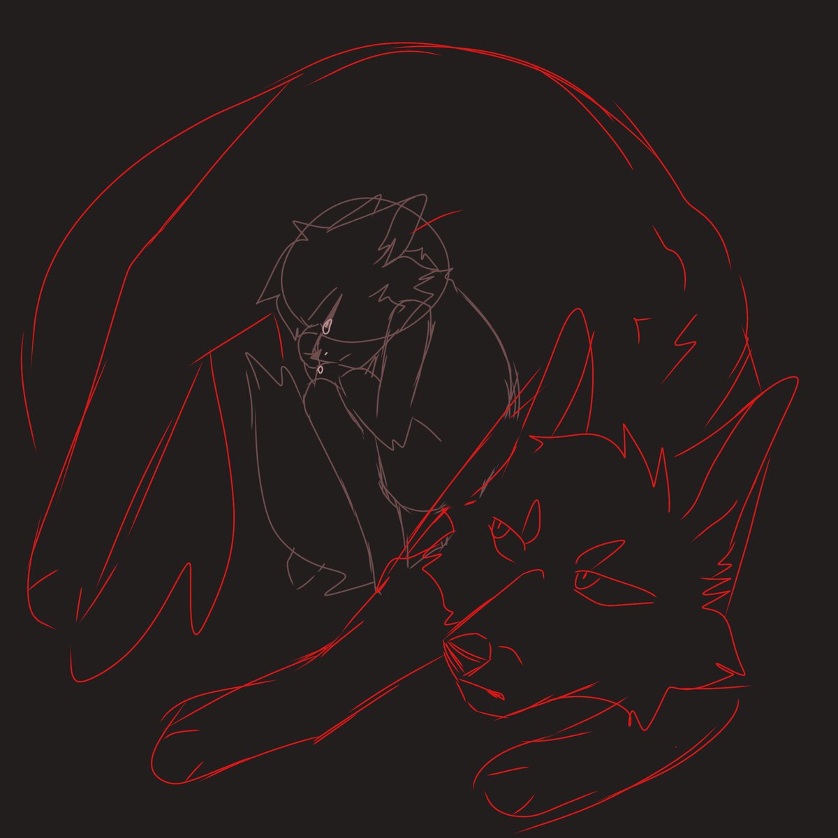 An_Yan61's tweet image. The one who torments my mind to this day.
#madness #art #mentalproblems