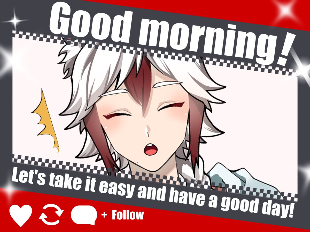 おはよう〜🦊🌿 #おはようVライバー 最近絵と向き合うことが多くて没頭