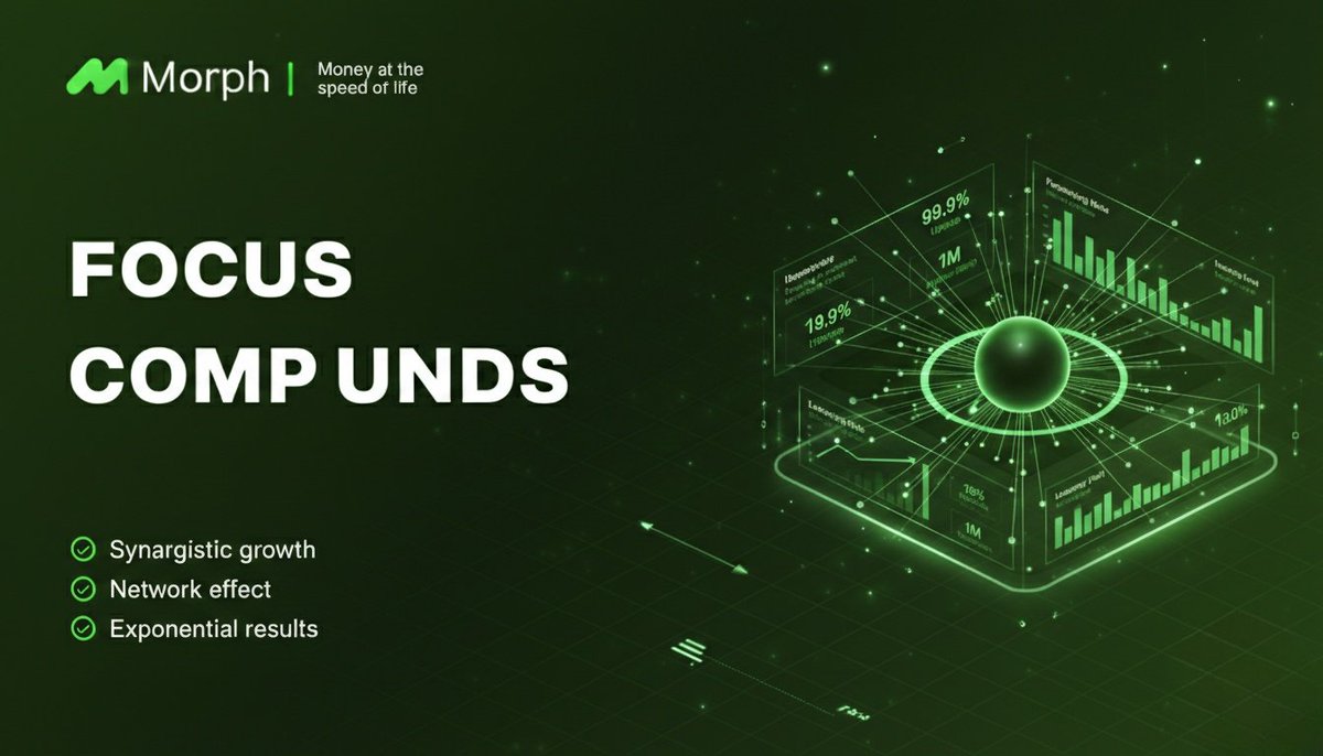 Nemouniverse_'s tweet image. Quiet builders usually last longer.
Refining payment rails, strengthening settlement flow, improving the core layer.
That kind of focus compounds over time. @MorphNetwork #MorphNetwork #KeepBuilding #Crypto