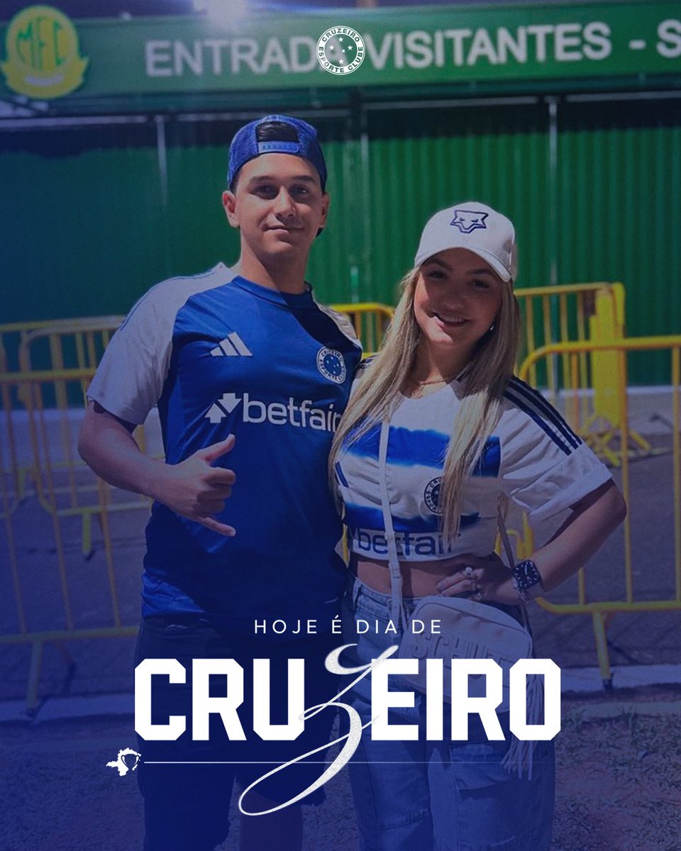 Cruzeiro's tweet image. Onde tem Cruzeiro, a Nação Azul se faz presente! E hoje, em Mirassol, não será diferente porque é #DiaDeCruzeiro! 🦊