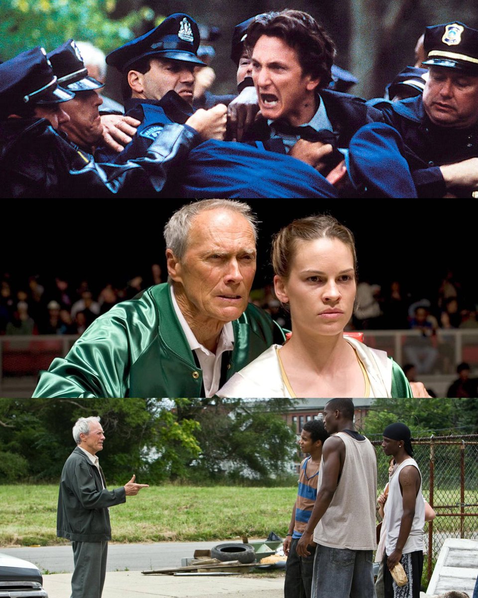No olvidemos que Clint Eastwood hizo Mystic River (2003), Million Dollar Baby (2004) y Gran Torino (2008) en un lapso de 5 años.

ES EL MEJOR.