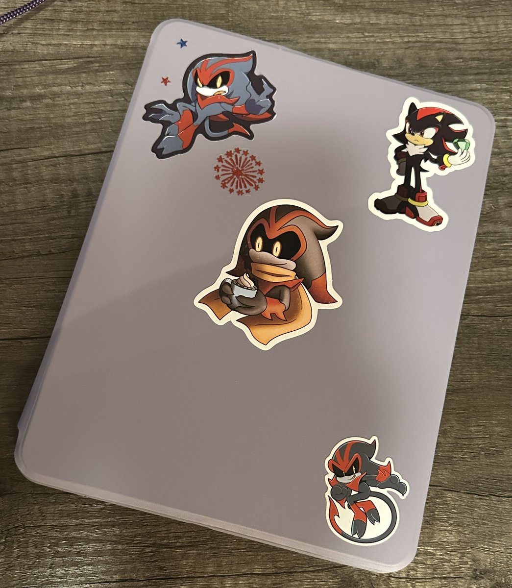 I maybe have too many Eclipse stickers compared to Shadow 👉👈

I must balance it out