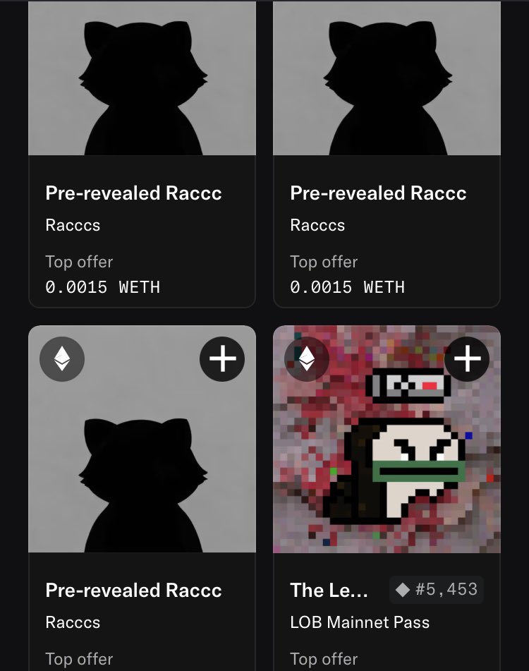 Just grabbed 3 <a href="/racccs_/">RACCCS</a> 
Sometimes you gotta stop watching and just hit buy.
Who’s already in? 👀