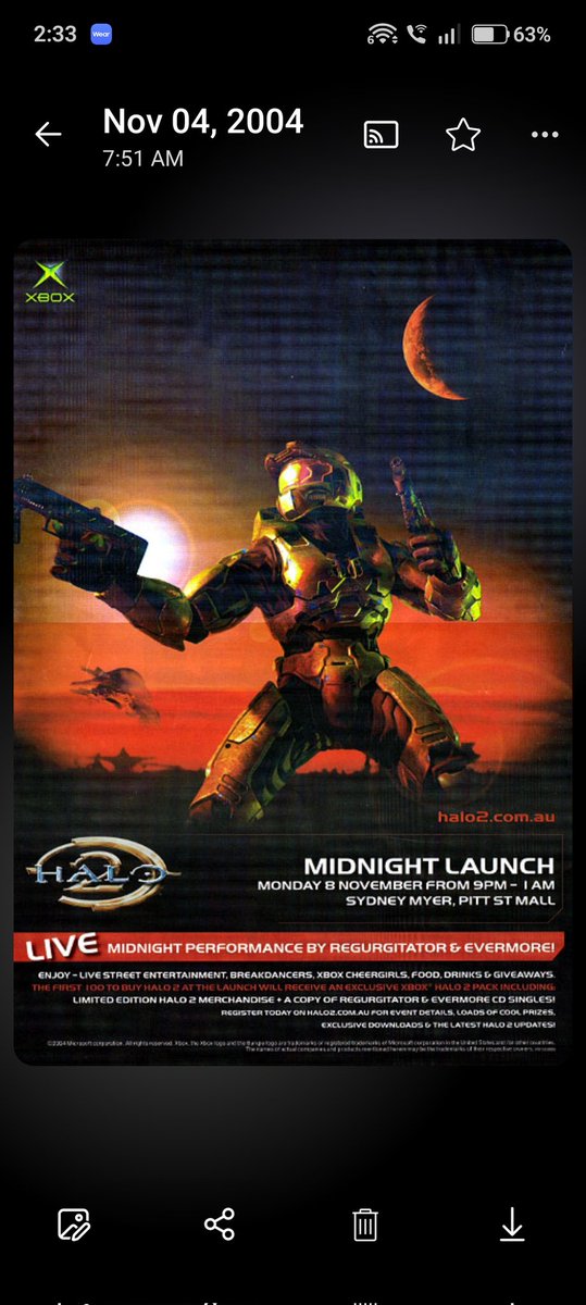 's tweet image. Old Halo marketing hit differently. 

These taglines go hard.