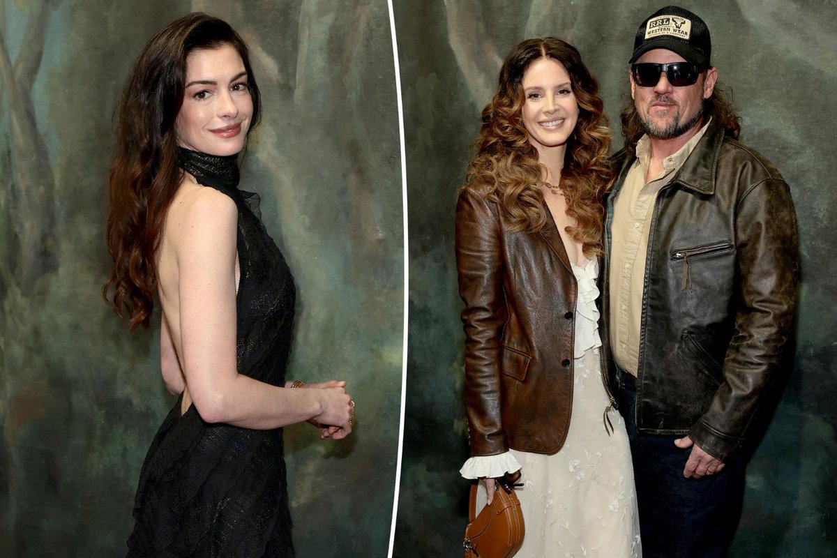 All the celebrities at NYFW February 2026: Lana Del Rey, Anne Hathaway and more from Ralph Lauren pagesix.com/style/celebrit…