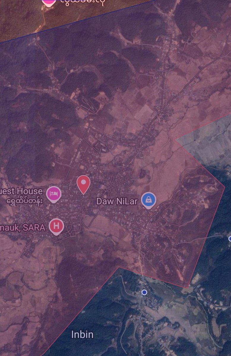 Myanmar Map tweet media