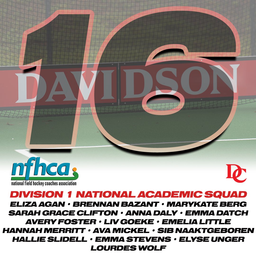 Davidson Field Hockey tweet media