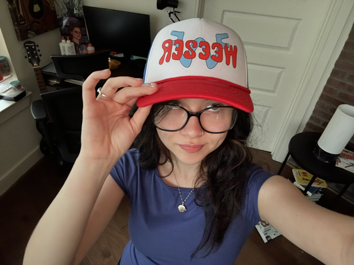 weezer hat from my boss hashtag best boss ever