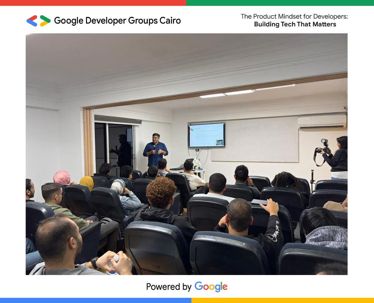 Google Developer Groups Cairo tweet media