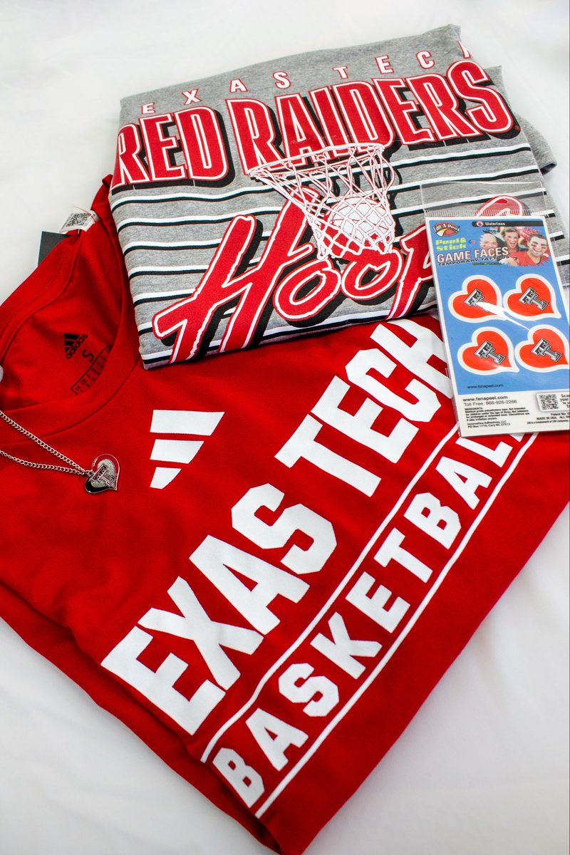 In honor of Throwback Night 🏀🔥Today’s Valentine’s deal of the day: 20% off ALL basketball gear 💘❤️🖤

Shop in-store + online and suit up for game day!
shopthematador.com/basketball/

#GunsUp #TexasTech #WreckEm