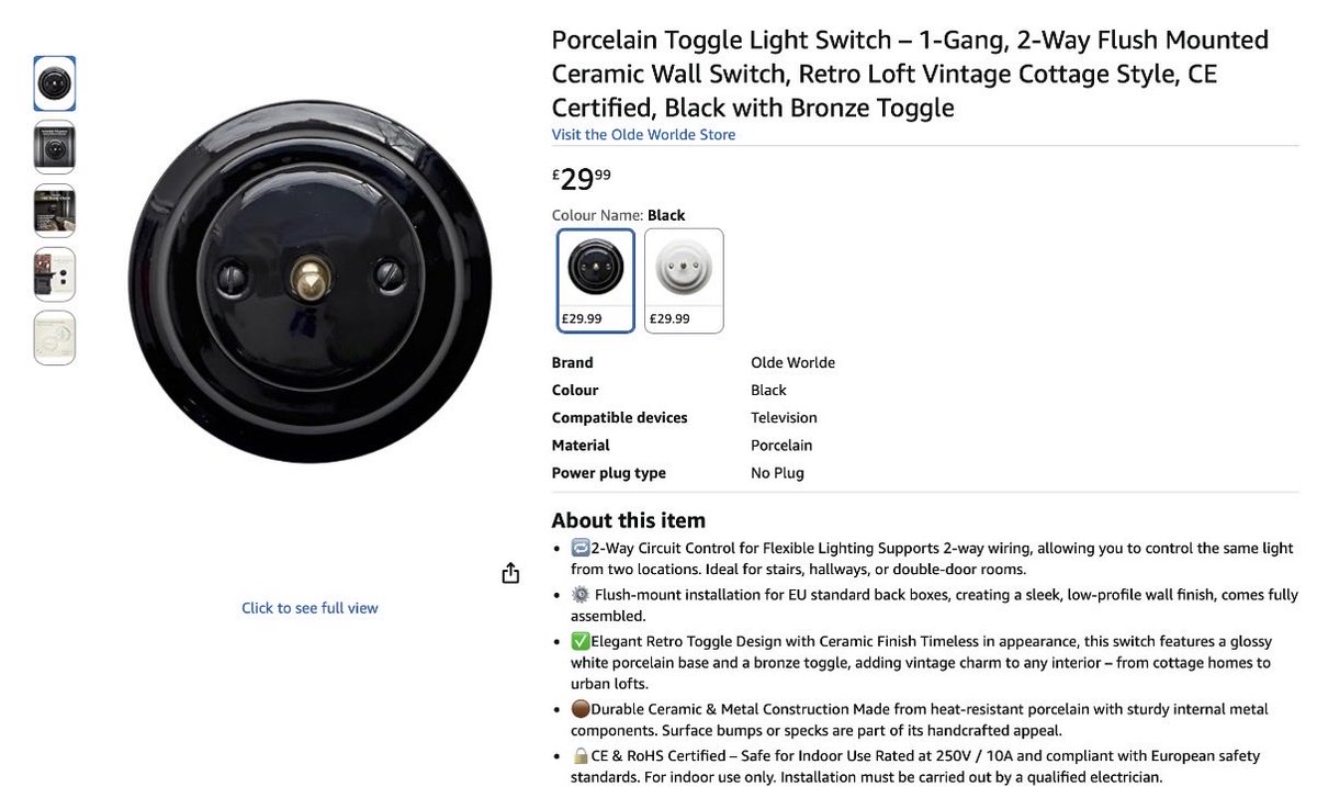 m2_electrical's tweet photo. Anyone come across these before?  Customer has ordered them from Amazon. I believe they’ve come from abroad and can see a BS number on it. Thoughts?? https://t.co/RXptWLAoTl