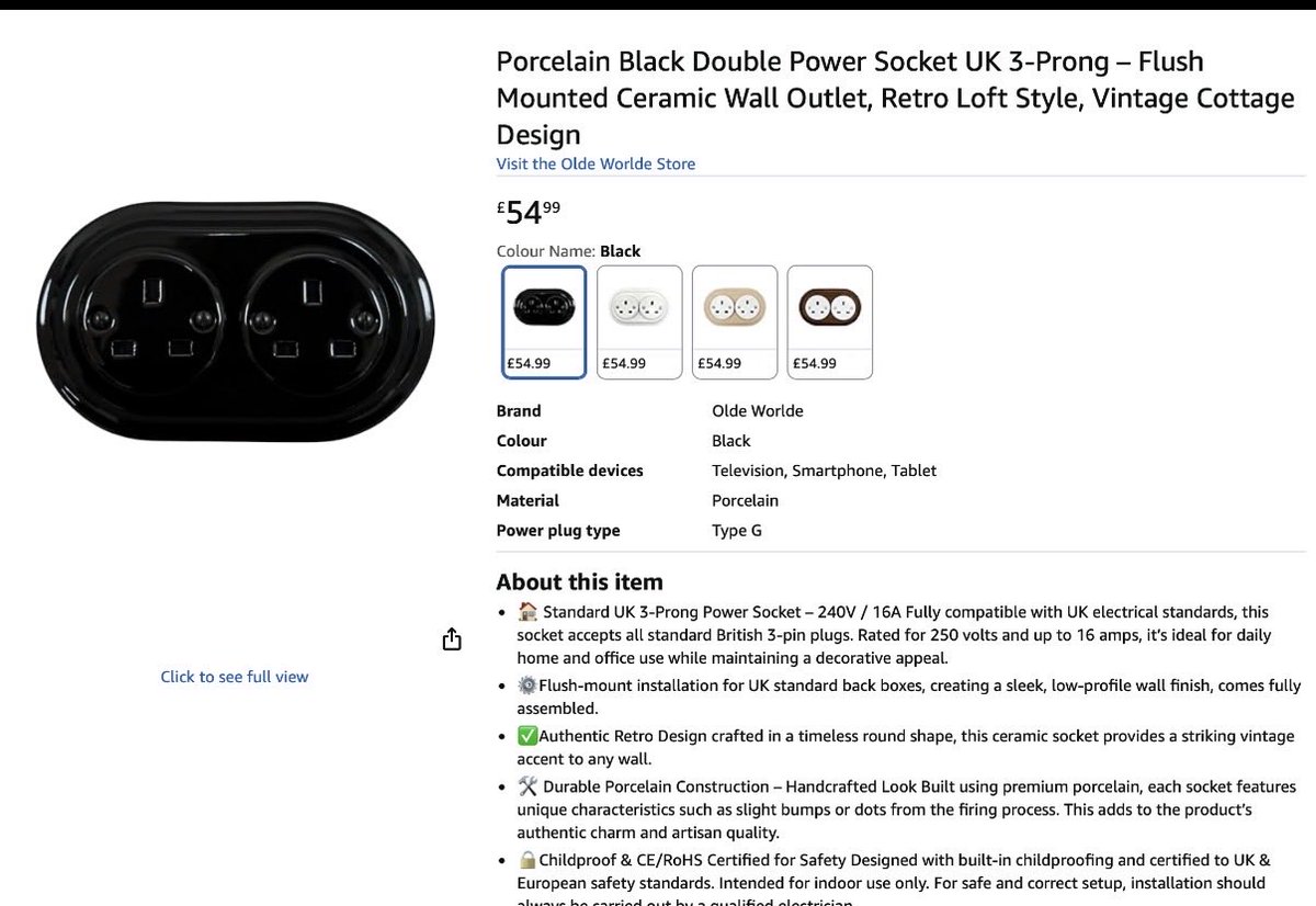 m2_electrical's tweet photo. Anyone come across these before?  Customer has ordered them from Amazon. I believe they’ve come from abroad and can see a BS number on it. Thoughts?? https://t.co/RXptWLAoTl