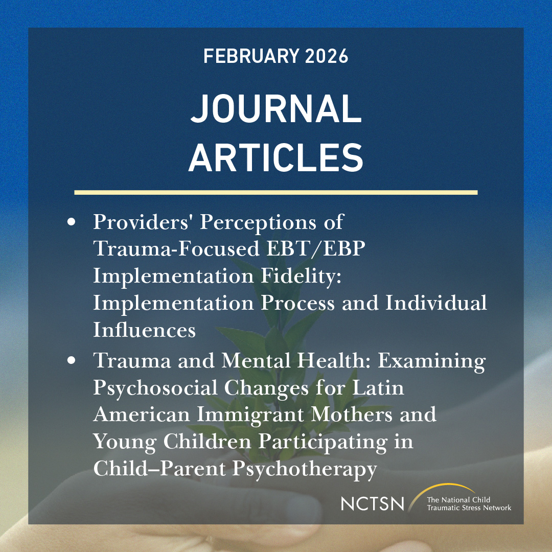 National Child Traumatic Stress Network tweet media