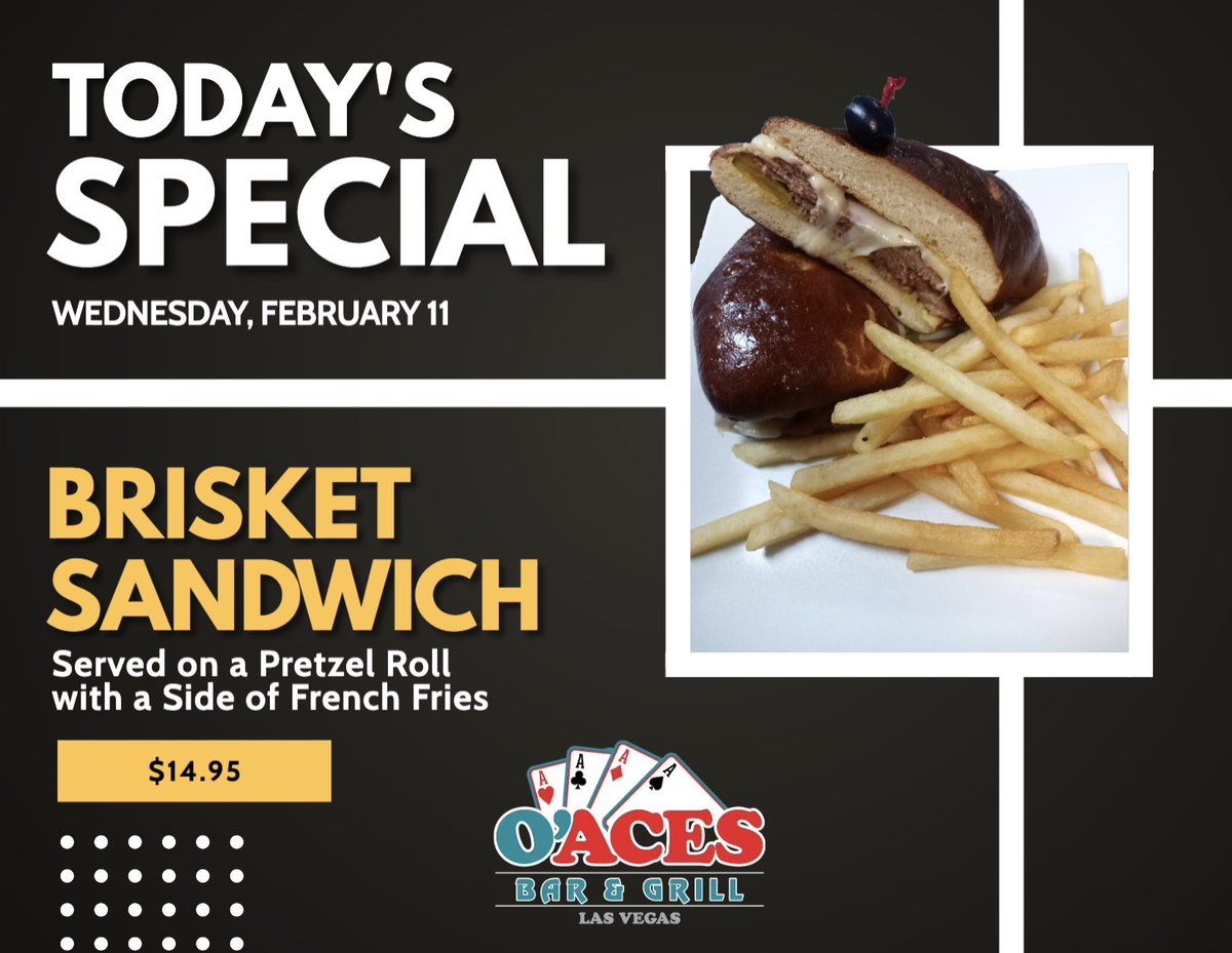 O'Aces Bar and Grill Las Vegas (@aces_grill) on Twitter photo 