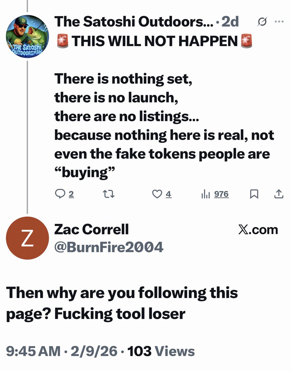 The Satoshi Outdoorsman tweet media