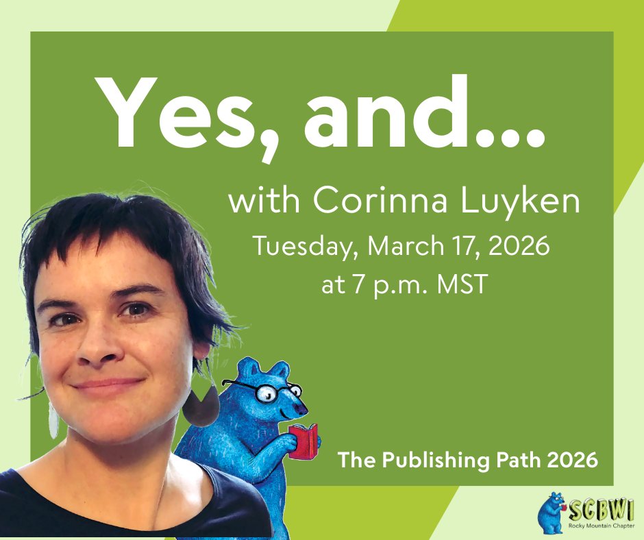 TCBRbookreview's tweet photo. ⏰ ONE WEEK LEFT! Register for The Publishing Path –  SCBWI-RMC's 4-part webinar series to take your children's book from stuck to submission-ready.
Learn from Melissa Stewart, Alan Barillaro, Corinna Luyken &amp; Erin Entrada Kelly.
Feb 19–Apr 21: https://t.co/bxW2kG7Vtv https://t.co/rrrO5Nz1aO
