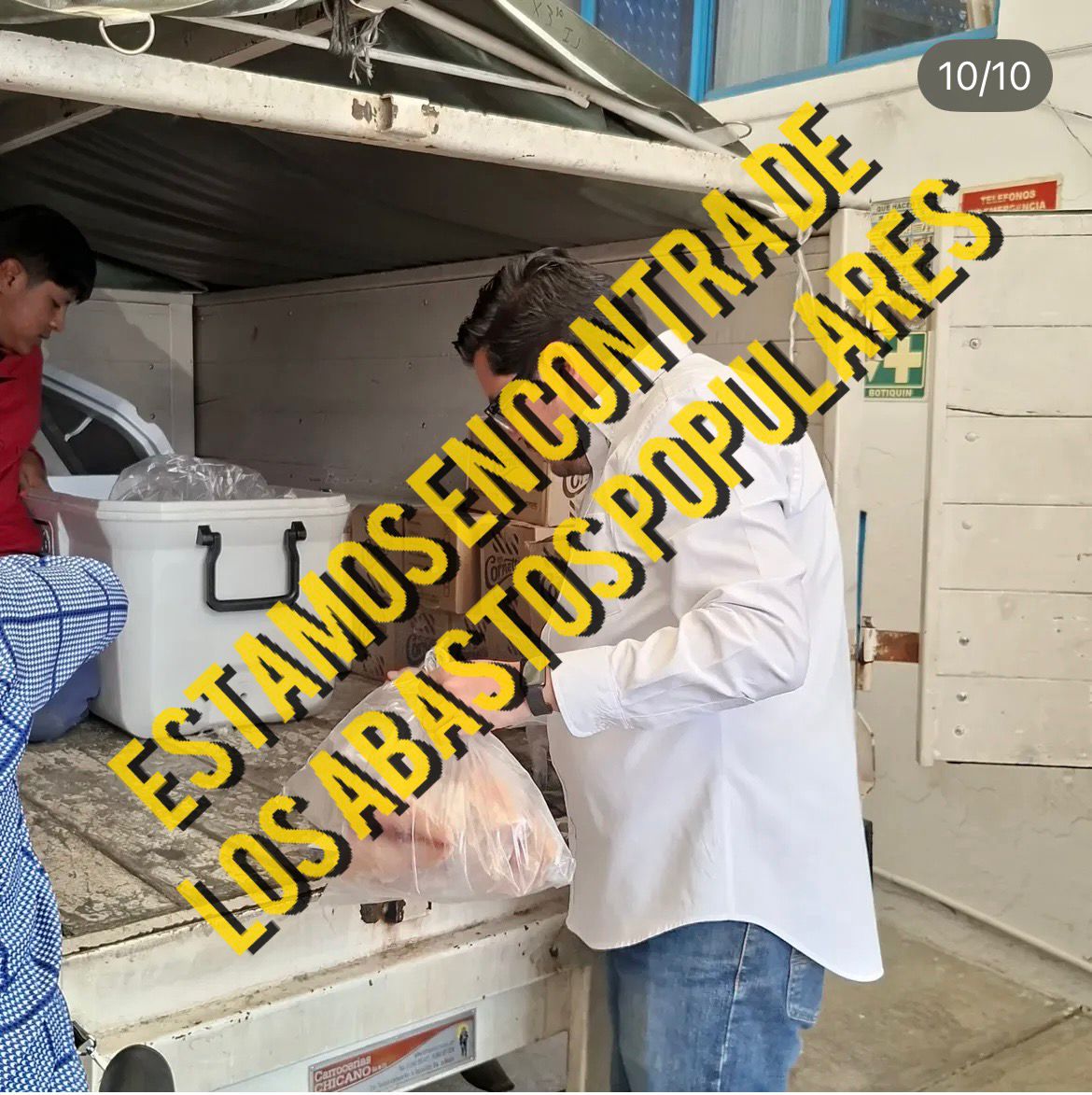 Uno más de los tantos políticos que no cumplen  con las normas sanitarias,  ni su báscula verificada, no tiene constancia de manejo de alimentos,  así los del abasto a bajo costo!! <a href="/AGSANITARIA/">AGEPSA CDMX</a> <a href="/Profeco/">Profeco</a> <a href="/SSaludCdMx/">Secretaría de Salud Pública de la Ciudad de México</a> <a href="/ClaraBrugadaM/">Clara Brugada Molina</a> <a href="/AAtaydeR/">Andrés Atayde</a> <a href="/AccionNacional/">Acción Nacional</a>