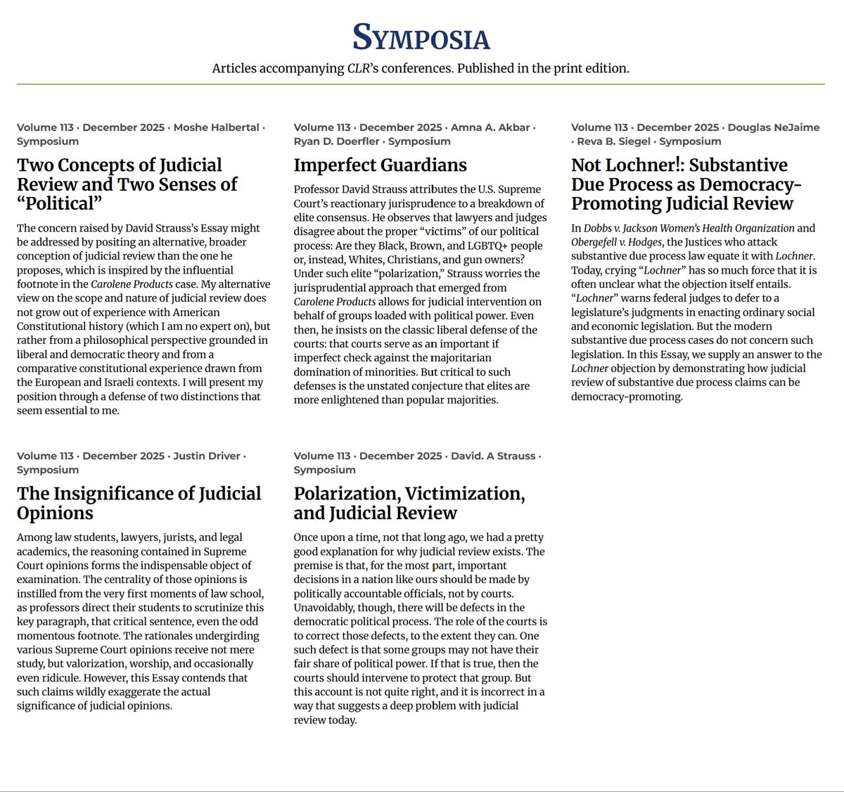 California Law Review tweet media