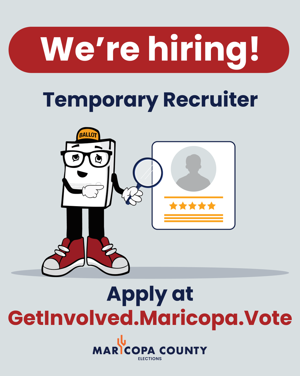 Maricopa County Elections tweet media