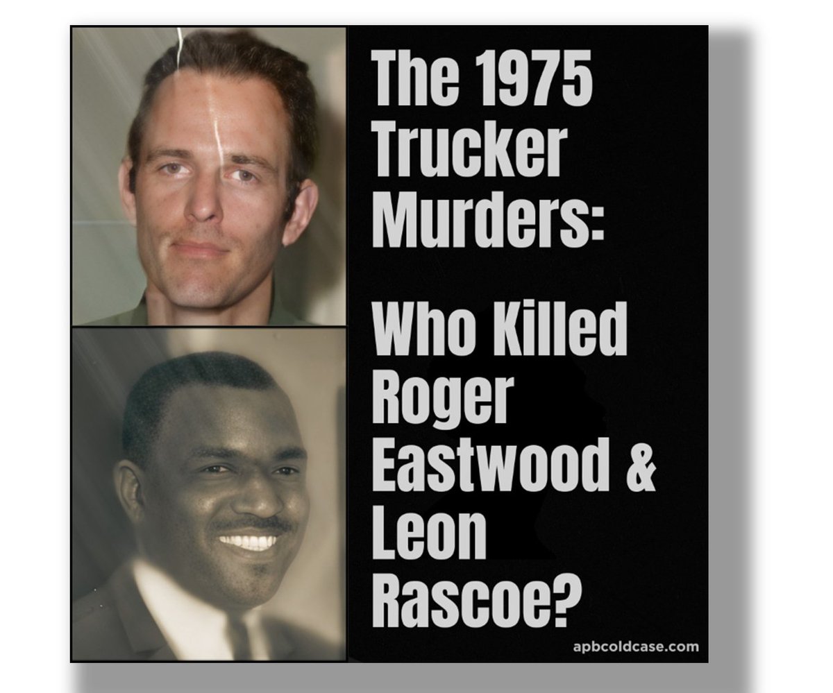 ChiefMarkSpawn's tweet photo. In the summer of 1975, truck drivers Roger Eastwood and Leon Rascoe each set out on what should have been routine overnight hauls along East Coast highways. Neither man ever made it back home.   Listen now at 📷https://t.co/qViCi6LKut https://t.co/8ejKDntUPm