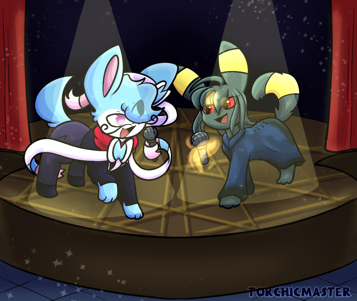 Pokemon Opera Singer A singing competition!? Or a duet! You decide! 🎤🎶(Comm)