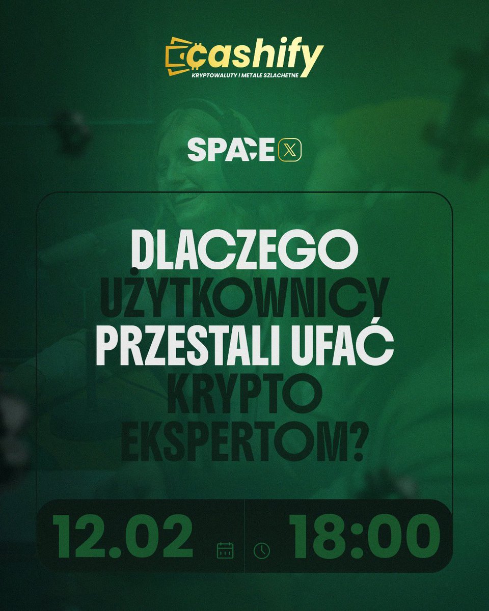 📈 Rynek się zmienia, a wraz z nim nasze podejście do czerpania wiedzy z sieci. Jutro chcemy porozmawiać o tym, jak dziś buduje się wiarygodność i dlaczego odbiorcy stali się dużo bardziej sceptyczni wobec opinii "ekspertów".

Już jutro (12 lutego) o 18:00 zapraszamy na luźną