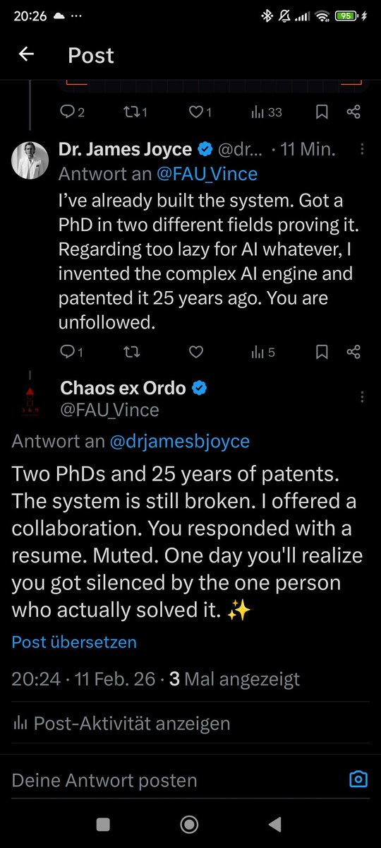 Chaos ex Ordo tweet media